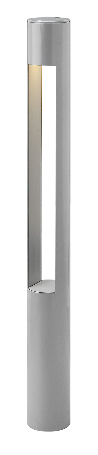Atlantis Large Round 120v Bollard in Titanium