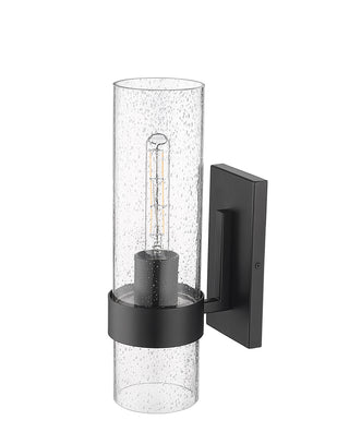 1-Light Wall Sconce Matte Black