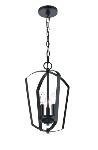 Ivey Lake 3-Light Pendant light Matte Black