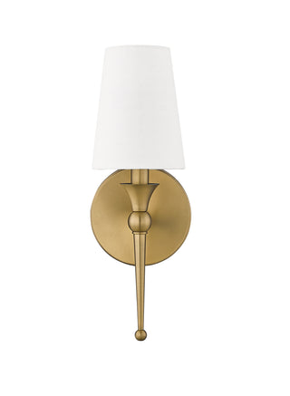 1-Light Wall Sconce Vintage Brass