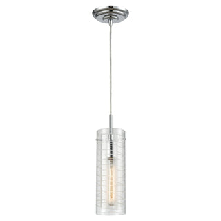 Swirl 5'' Wide 1-Light Pendant - Polished Chrome