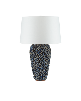 Milos Blue Table Lamp