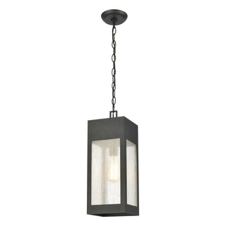 Angus 7'' Wide 1-Light Outdoor Pendant - Charcoal