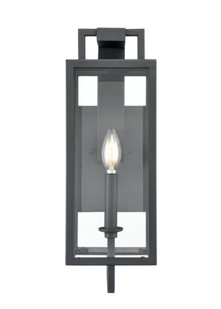 Lamont 1-Light Outdoor Wall Sconce Textured Black