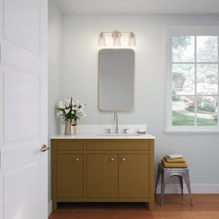 Ashli 3-Light Vanity Brushed Nickel