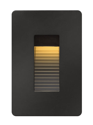 Luna LED 2700K Step Light 120v Vertical In Black Finish