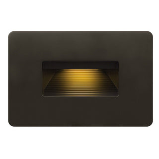 Luna LED 2700K Step Light 120v Horizontal in Bronze