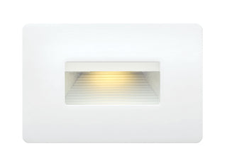 Luna LED  2700K Step Light 120v Horizonal in Satin White