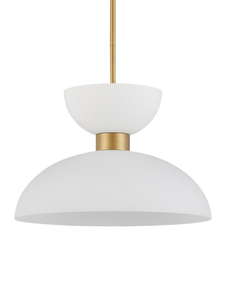 Zevio White Pendant