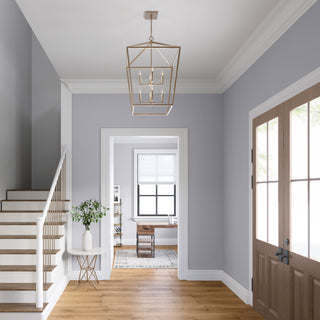 8-Light Pendant light Modern Gold