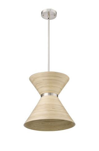 Jaycen 1-Light Pendant light Brushed Nickel