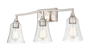 Caily 3-Light Vanity Brushed Nickel