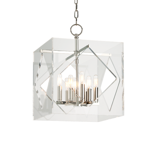 Travis Pendant with Polished Nickel Finish