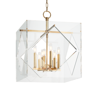 Travis Chandelier Aged Brass