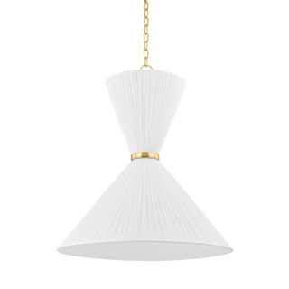 ENID Pendant with Aged Brass Finish
