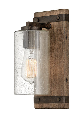 Sawyer Medium Single Light Vanity In Wood Finish