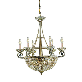 Elizabethan 26'' Wide 10-Light Chandeliers - Dark Bronze