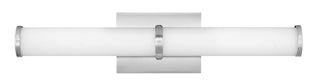 Simi Large LED Vanity In Brushed Nickel Finish