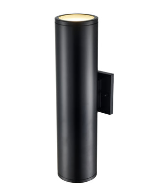 Vegas LED Outdoor Wall Sconce Powder Coated Black