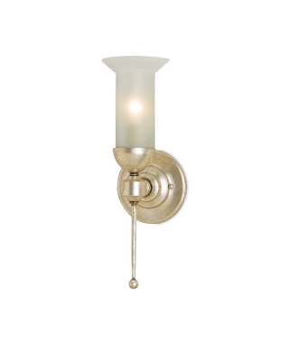 Pristine Silver Wall Sconce