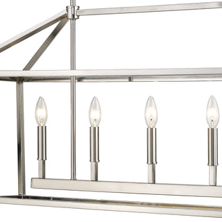 5-Light Island Satin Nickel
