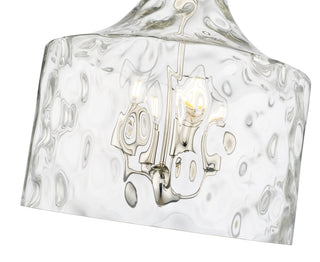 Santorini 4-Light Pendant Light Polished Nickel