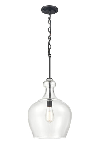 Corra 1-Light Pendant light Matte Black