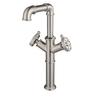 Wendell Vessel Faucet in Brushed Nickel