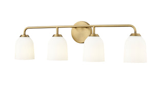 Norah 4-Light Vanity Vintage Brass