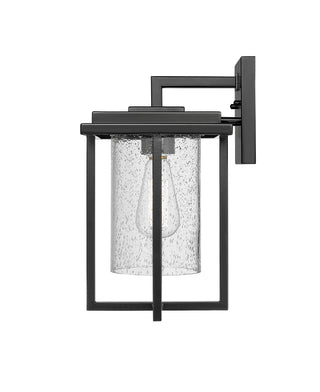 Adair 1-Light Outdoor Wall Sconce Powder Coated Black