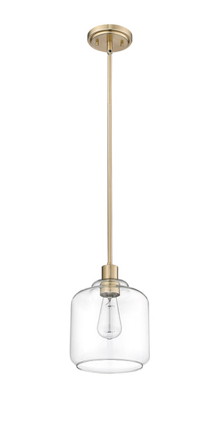 Asheville 1-Light Mini-Pendant Light Modern Gold