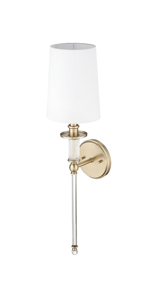 1-Light Wall Sconce Modern Gold