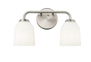 Norah 2-Light Vanity Brushed Nickel