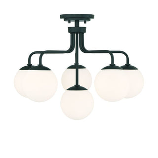 Marco 6-Light Ceiling Light in Matte Black Matte Black