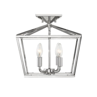 Townsend 4-Light Ceiling Light in Polished Nickel Polished Nickel