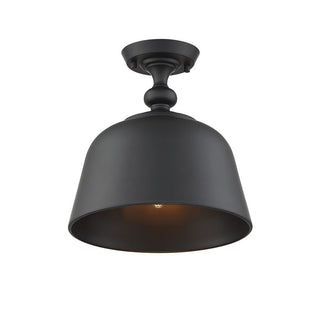 Berg 1-Light Ceiling Light in Matte Black Matte Black