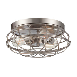 Scout 3-Light Ceiling Light in Satin Nickel Satin Nickel