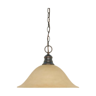 1 LT 16" HANGING DOME PENDANT