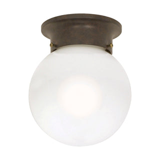 1 LT - 6" BALL FLUSH FIXTURE