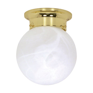 1 LT - 6" BALL FLUSH FIXTURE