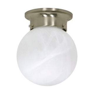 1 LT - 6" BALL FLUSH FIXTURE