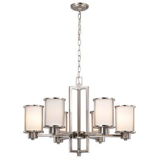 ODEON 6 LT CHANDELIER UP/DN