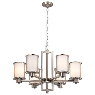 ODEON 6 LT CHANDELIER UP/DN