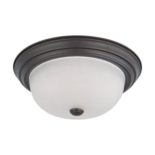 2 LIGHT 13" FLUSH MOUNT