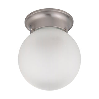 1 LIGHT 6" BALL CEILING