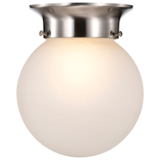 1 LIGHT 6" BALL CEILING