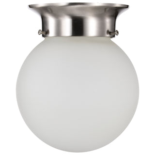 1 LIGHT 6" BALL CEILING