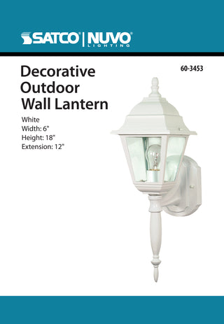 BRITON 1 LT 18 WALL LANTERN