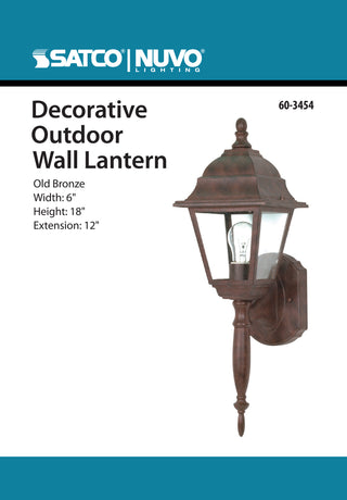 BRITON 1 LT 18 WALL LANTERN