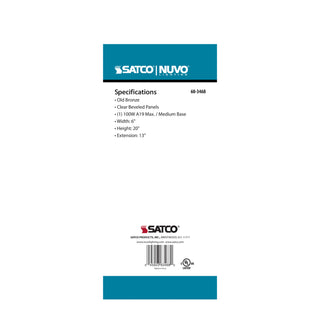 CENTRAL PARK 1 LT OUTDOOR